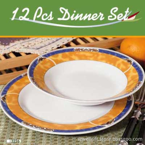 Porcelain Dinner Set 12PCS (SET71003)